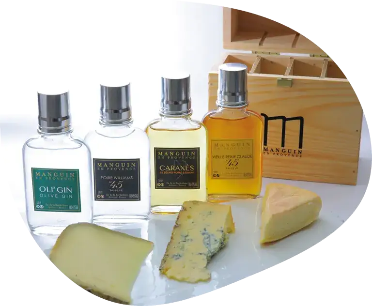 Fromage et spirituex
