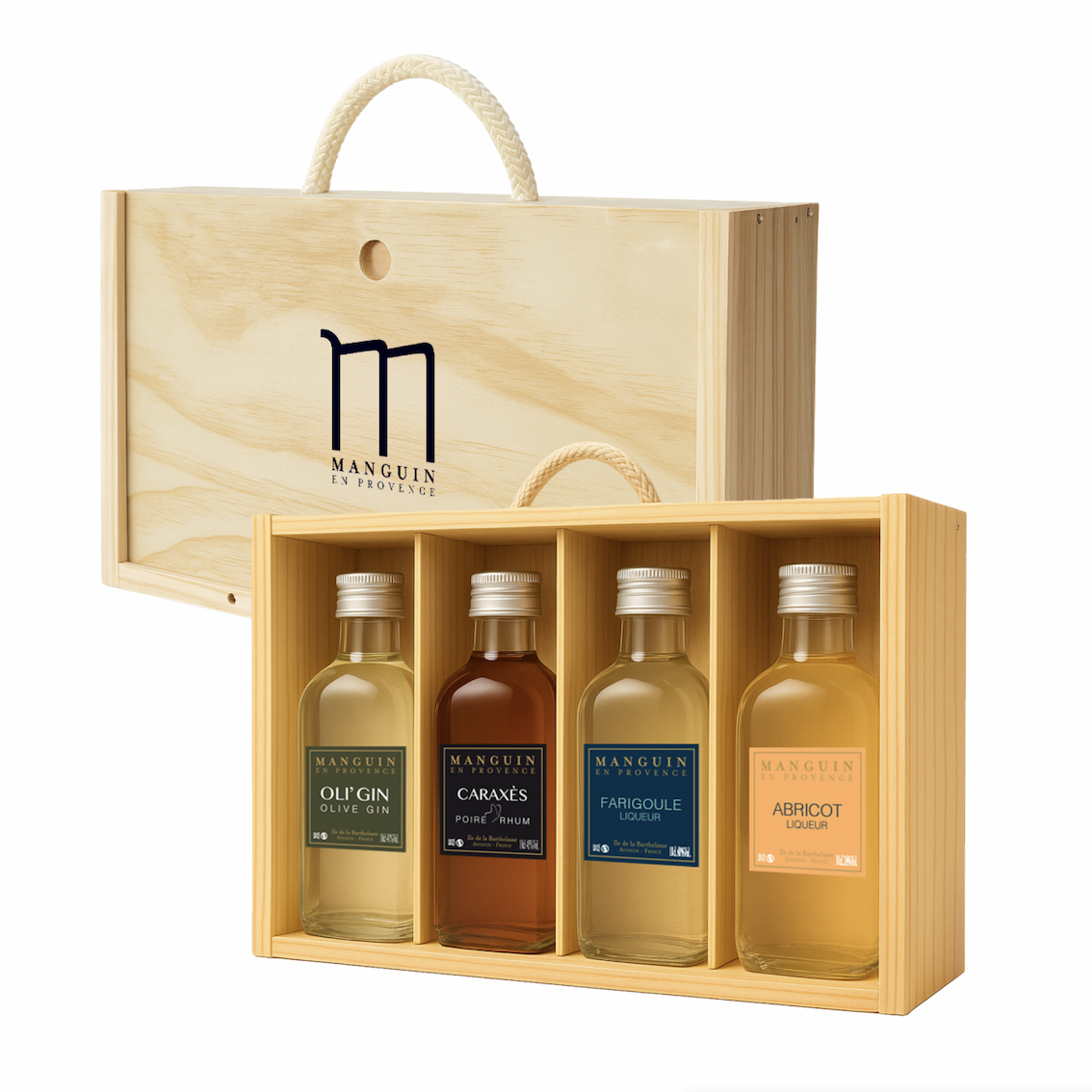 Coffret bois découverte